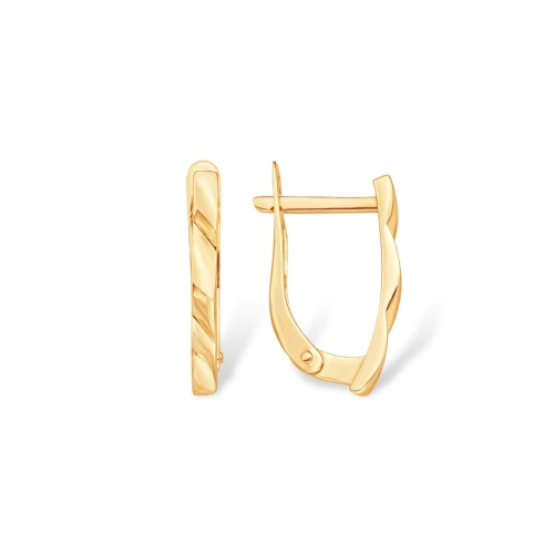 Серьги из золота 585 пробы