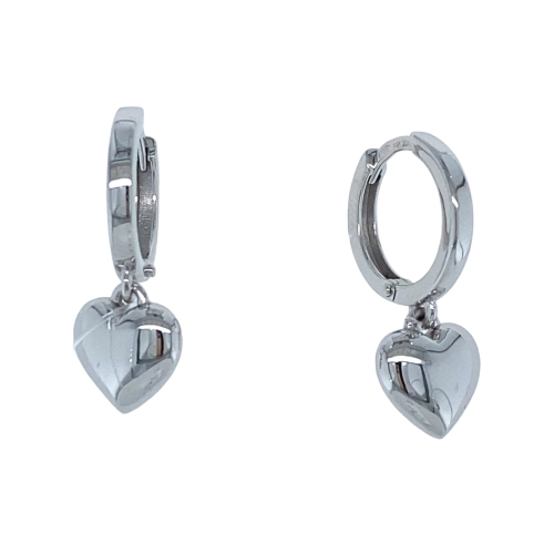 Серьги из белого золота 585 пробы