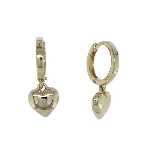 Серьги из желтого золота 585 пробы