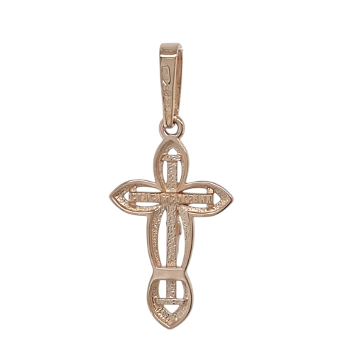 Подвеска Крест из золота 585 пробы