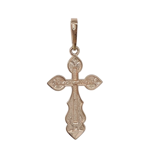 Подвеска Крест из золота 585 пробы