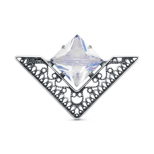 Брошь (925) стекло