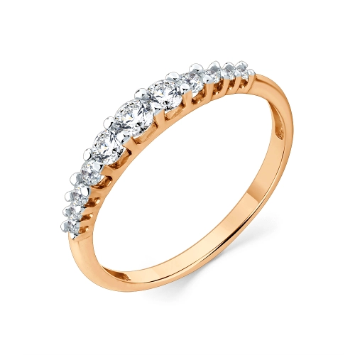 Кольцо из золота 585 пробы с бриллиантами