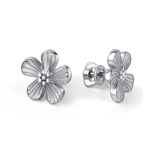 Серьги пусеты из серебра 925 пробы