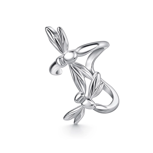 Моносерьга кафф из серебра 925 пробы