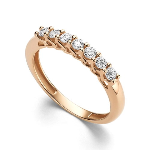 Кольцо из золота 585 пробы с бриллиантами