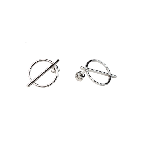 Серьги пусеты из серебра 925 пробы