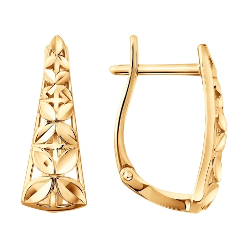 Серьги из золота 585 пробы
