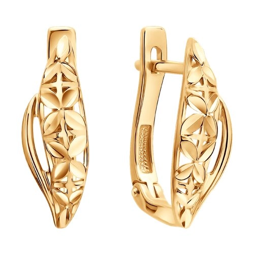 Серьги из золота 585 пробы