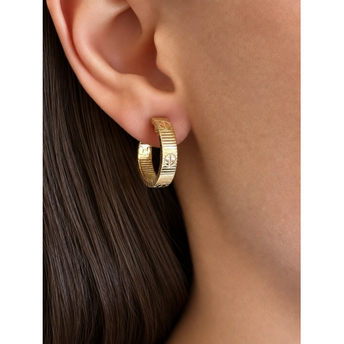 Серьги из желтого золота 585 пробы
