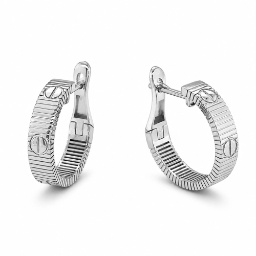 Серьги из белого золота 585 пробы