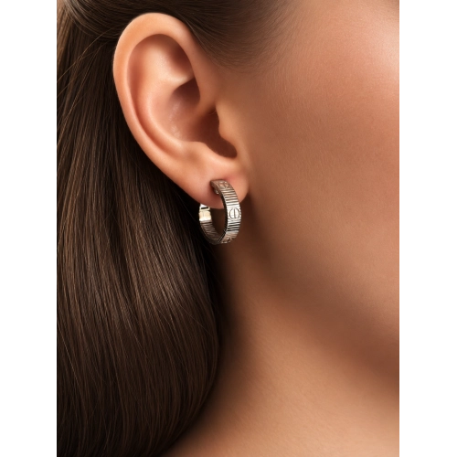 Серьги из белого золота 585 пробы