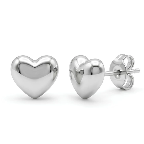 Серьги пусеты из серебра 925 пробы