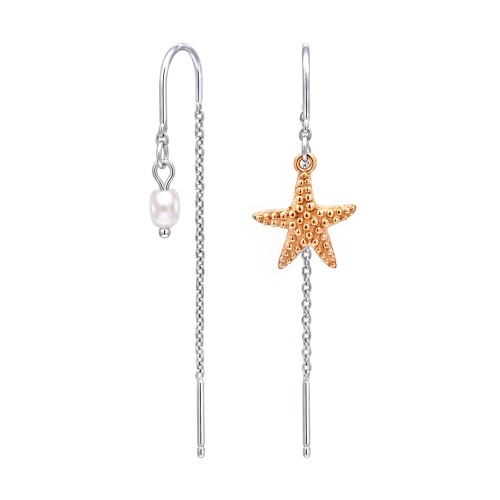 Протяжки (925) жемчуг синтет.