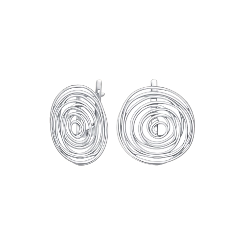 Серьги из серебра 925 пробы