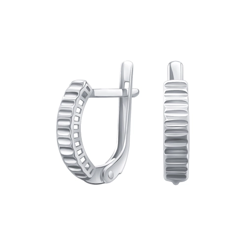 Серьги из серебра 925 пробы
