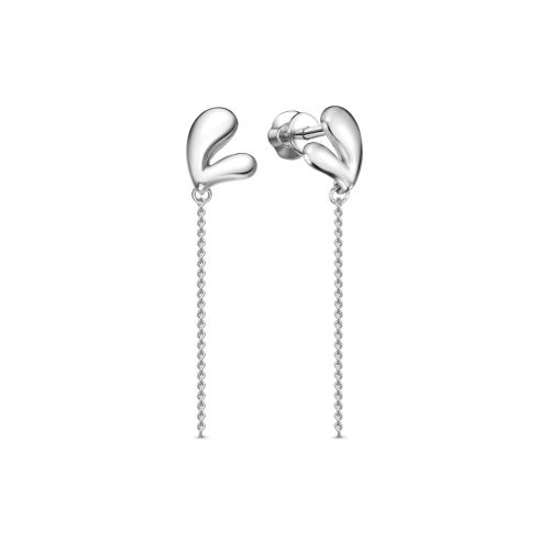 Серьги пусеты из серебра 925 пробы