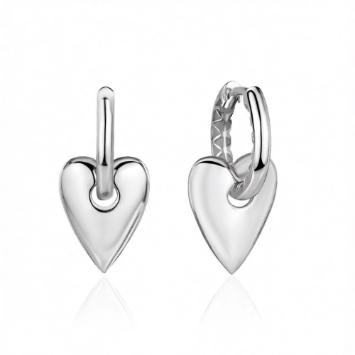 Серьги из белого золота 585 пробы