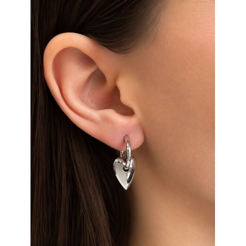 Серьги из белого золота 585 пробы
