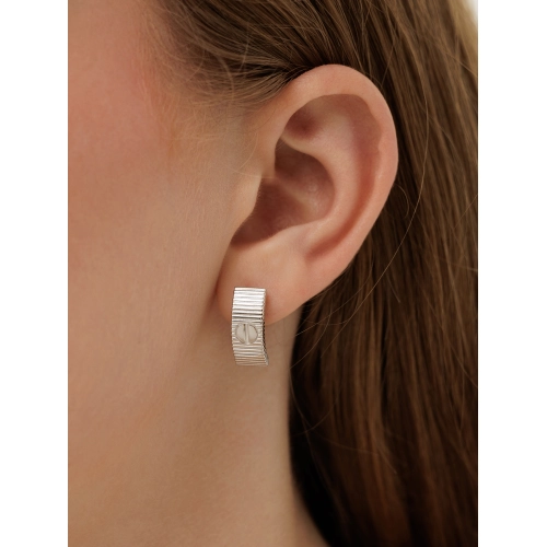 Серьги из белого золота 585 пробы