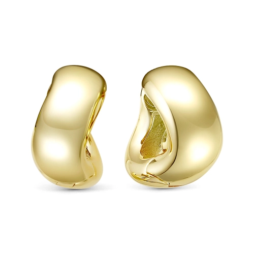 Серьги из желтого золота 585 пробы