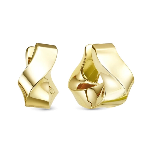 Серьги из желтого золота 585 пробы
