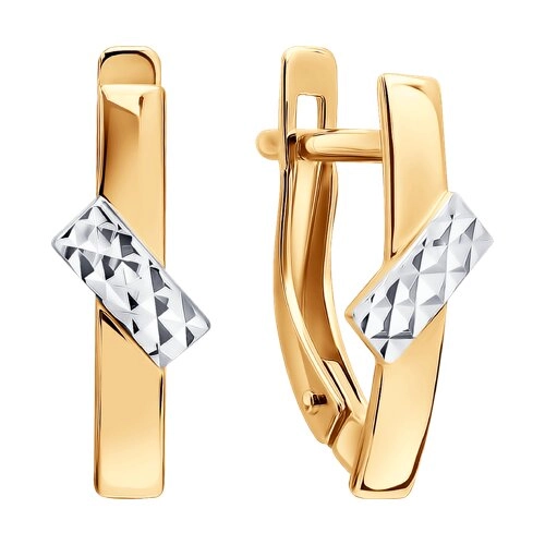 Серьги из золота 585 пробы