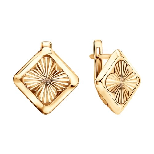 Серьги из золота 585 пробы
