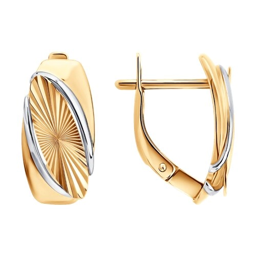 Серьги из золота 585 пробы