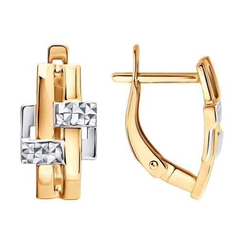 Серьги из золота 585 пробы