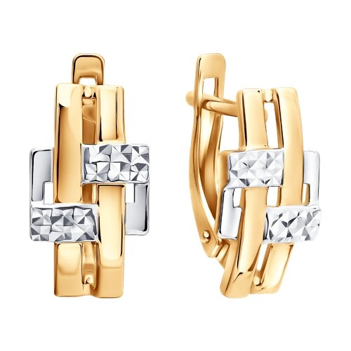 Серьги из золота 585 пробы