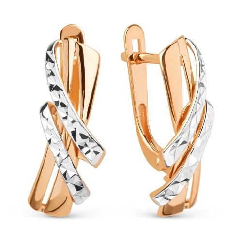 Серьги из золота 585 пробы