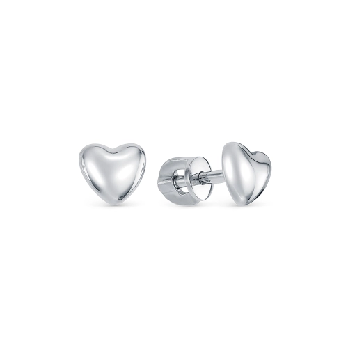 Серьги пусеты из серебра 925 пробы